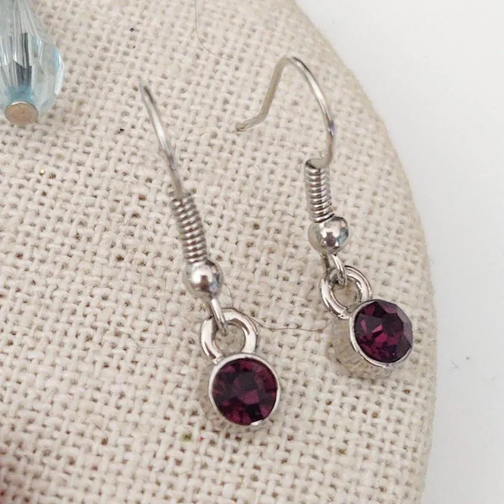 5 pair bundle small dangle earrings